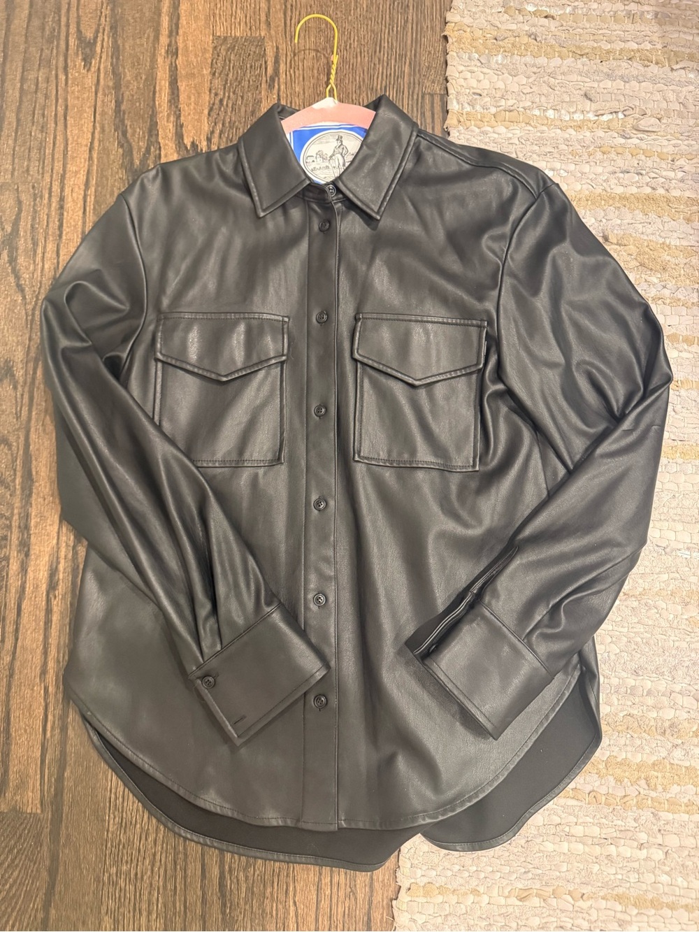 Faux Leather Jacket